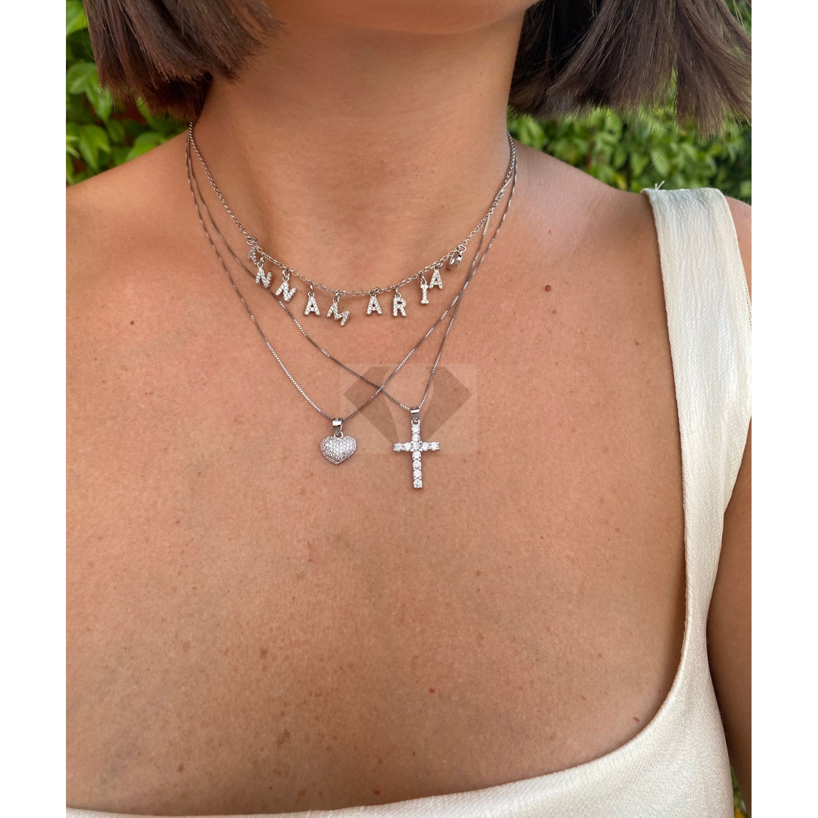 Acquista ora Collana nome microLettere su elefantebianco.jewelry