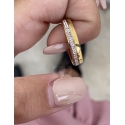 anello infinity diamonds modello fedina in argento 925%