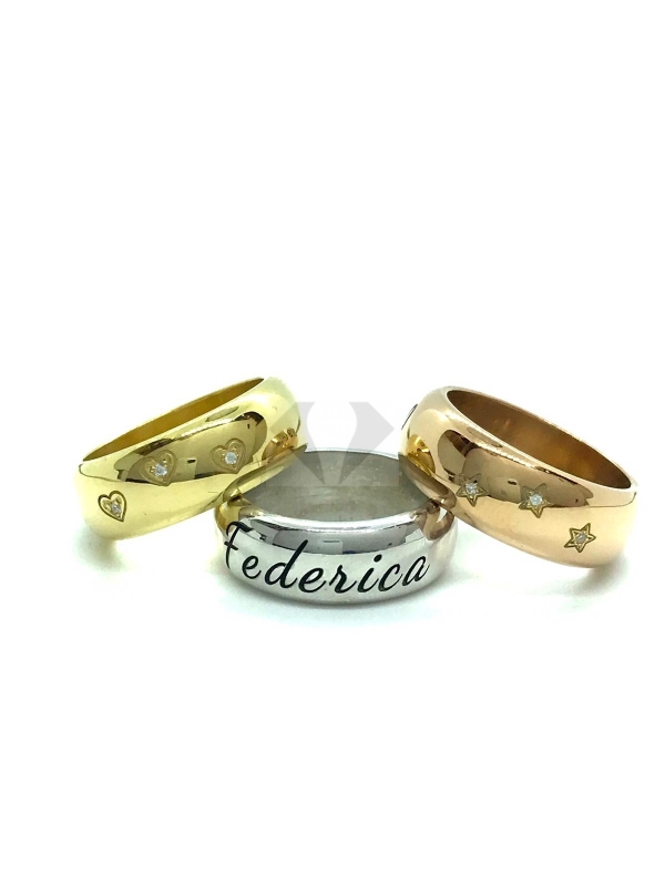 Acquista ora Fedone 8 mm con pietre su elefantebianco.jewelry