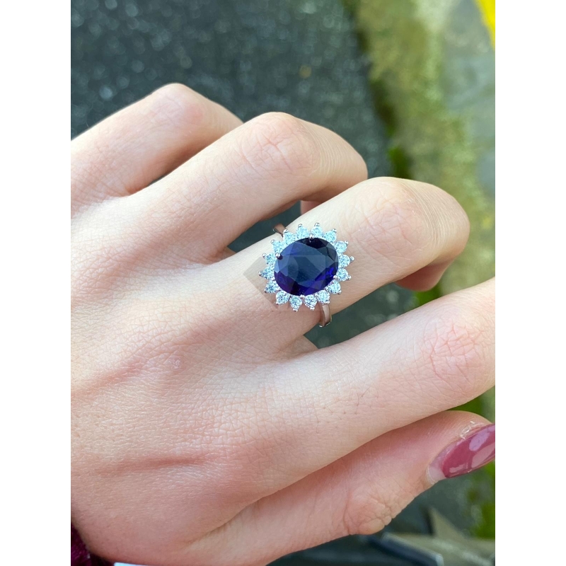 anello princess (blu)