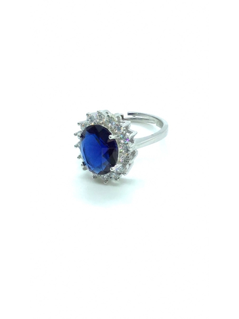 Acquista ora anello princess (blu) su elefantebianco.jewelry