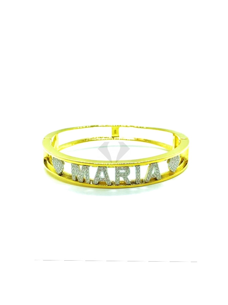 Acquista ora bracciale manetta personalizzabile in (argento 925%) su elefantebianco.jewelry