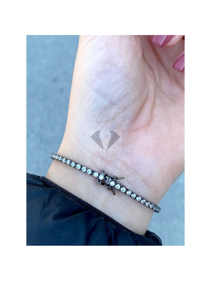Acquista ora Tennis 2 mm in argento 925% 1 su elefantebianco.jewelry
