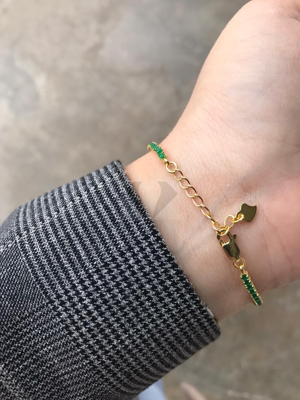 Acquista ora Bracciale tennis in argento 925 % 2 su elefantebianco.jewelry