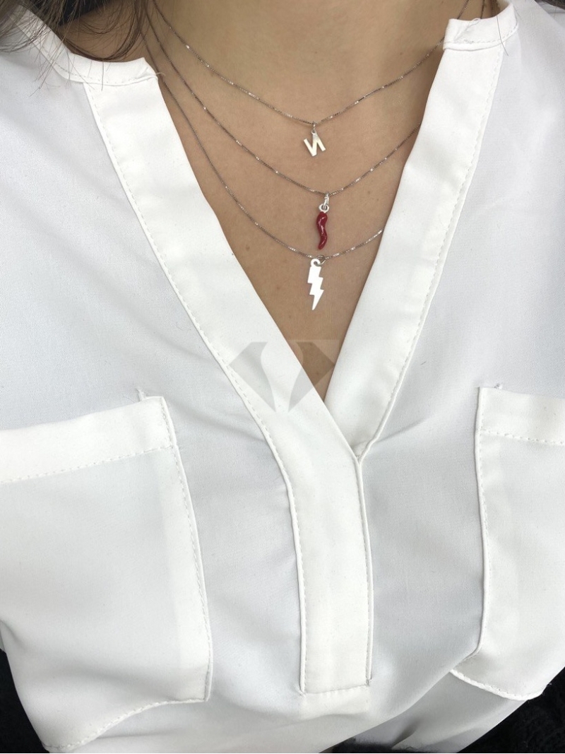 Acquista ora combo 3 collane CHIARA in argento 925% su elefantebianco.jewelry