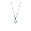 collana punto luce 6 mm in argento 925%