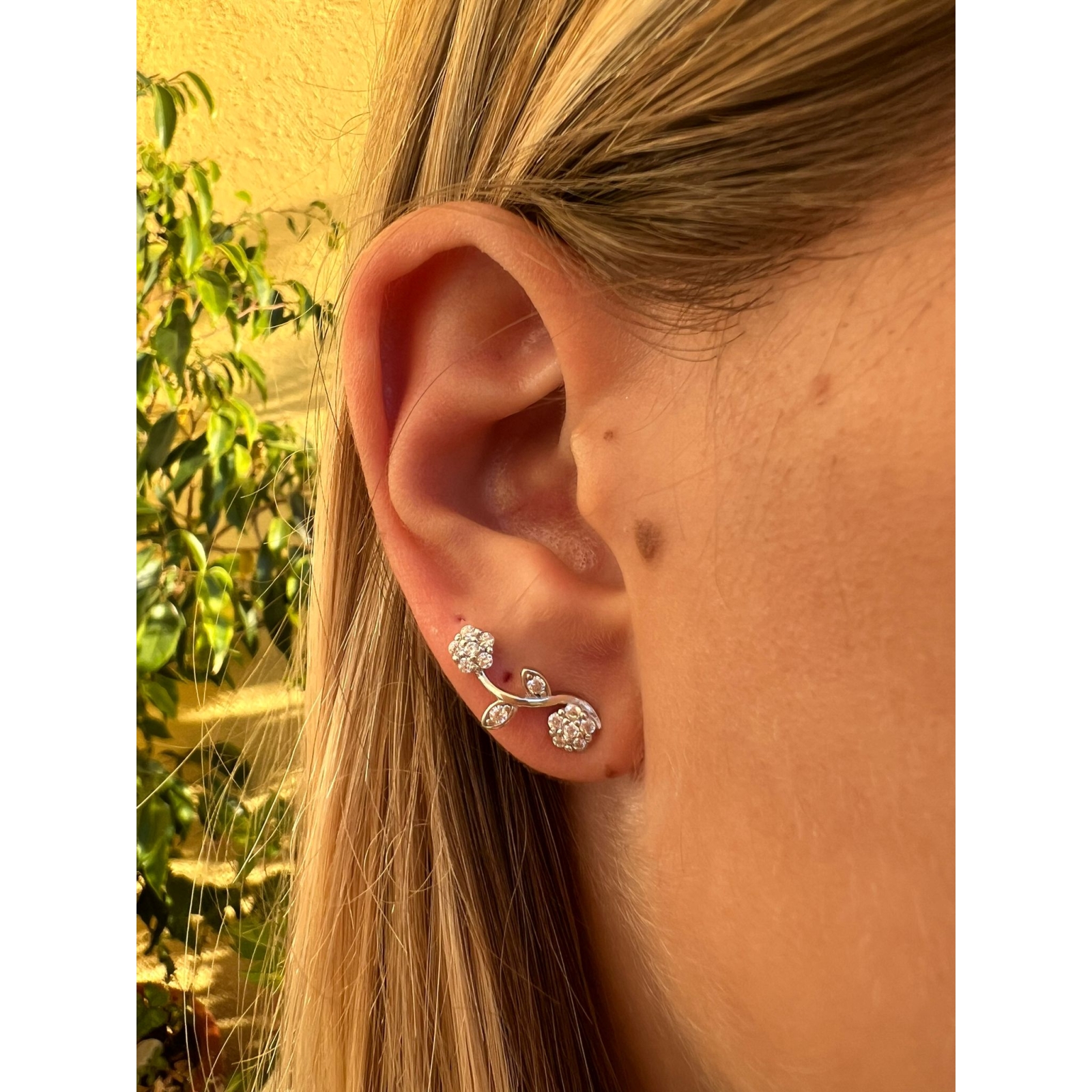 Acquista ora orecchini rosa della rinascita su elefantebianco.jewelry