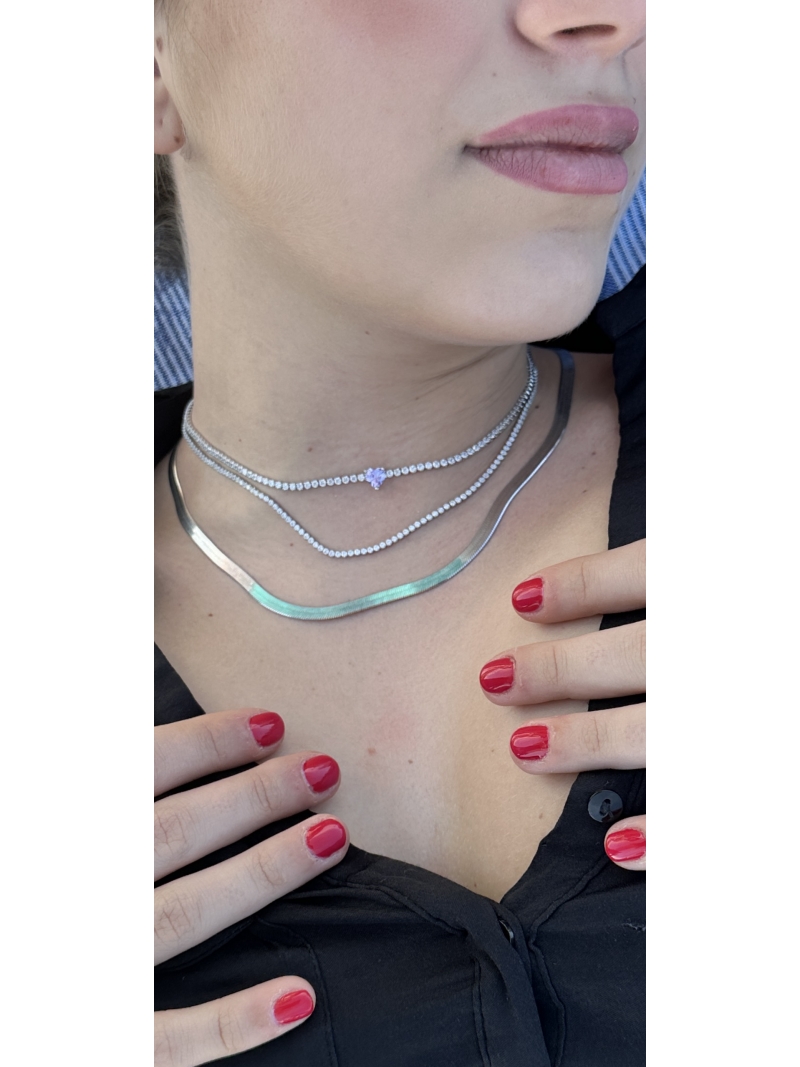 Collana romantic (blu)