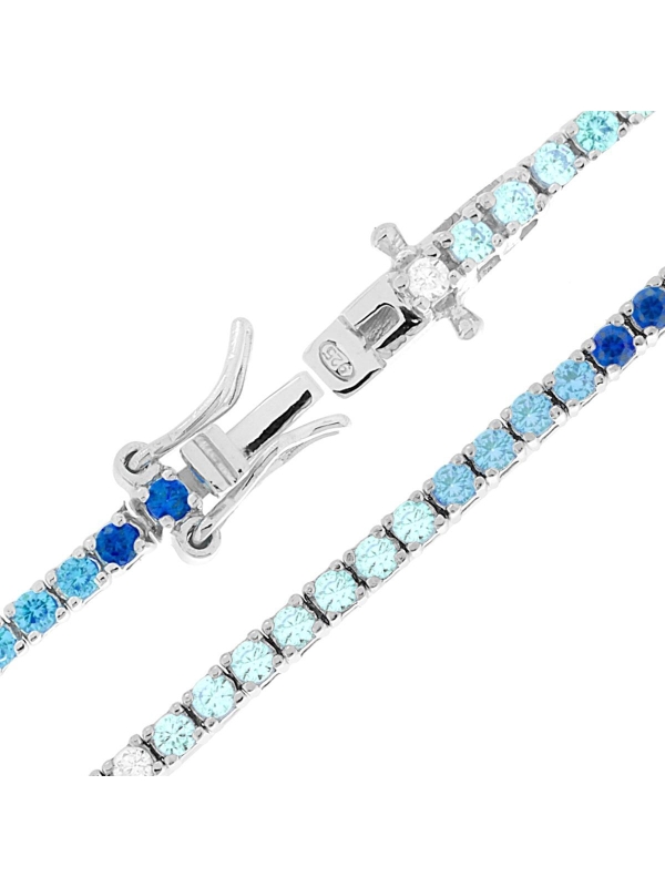 Acquista ora Tennis 2 mm sfumature di blu su elefantebianco.jewelry