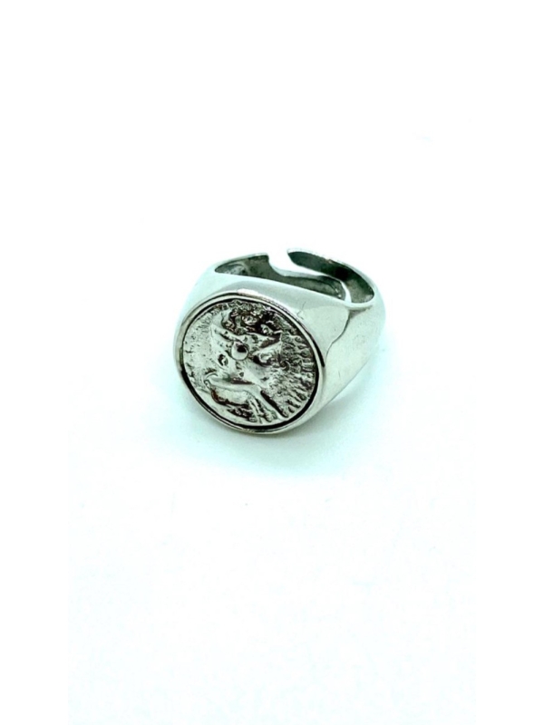 Acquista ora anello moneta mignolo su elefantebianco.jewelry