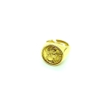 anello moneta mignolo (GOLD)