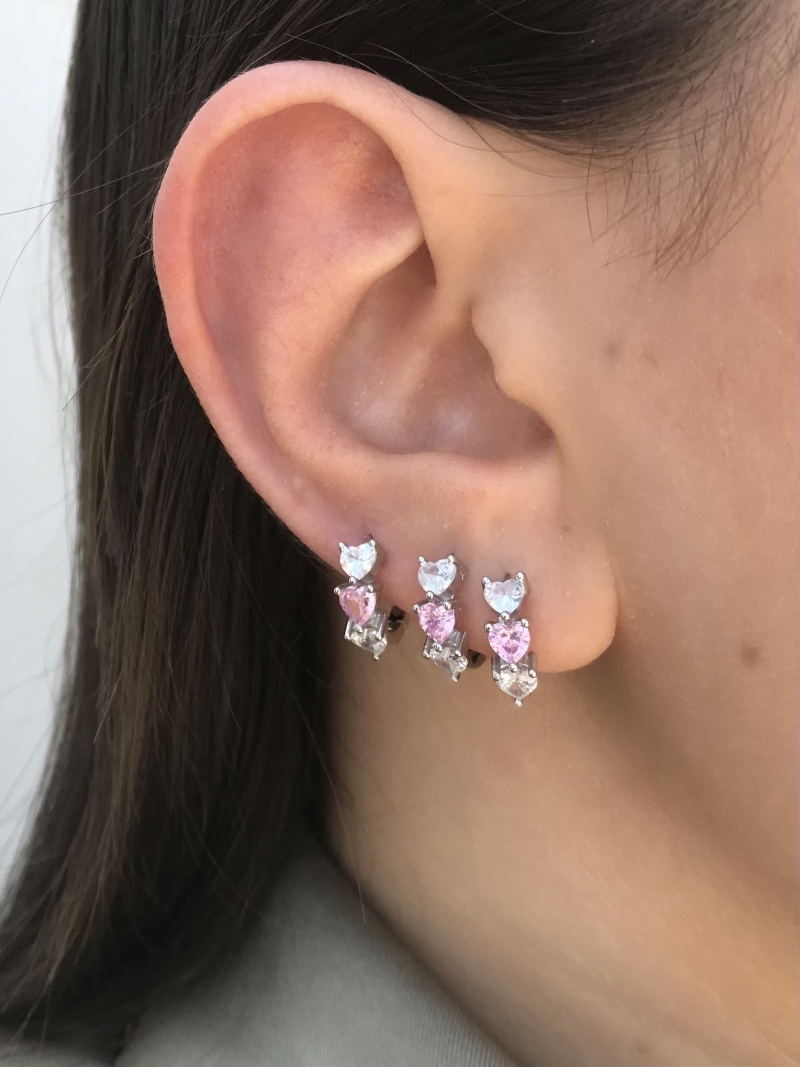 Acquista ora cerchietti cuore bianco su elefantebianco.jewelry