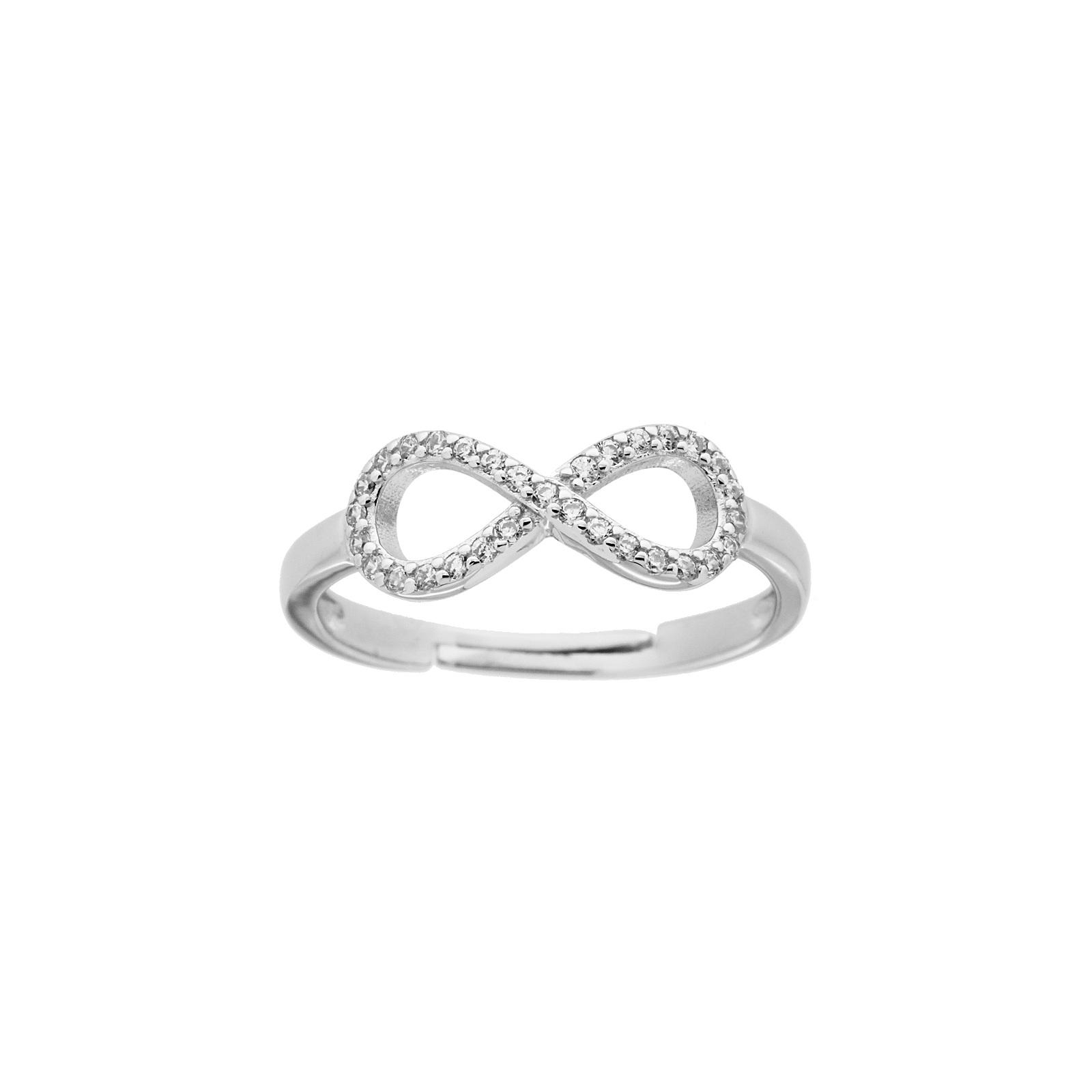 anello infinito in argento 925%