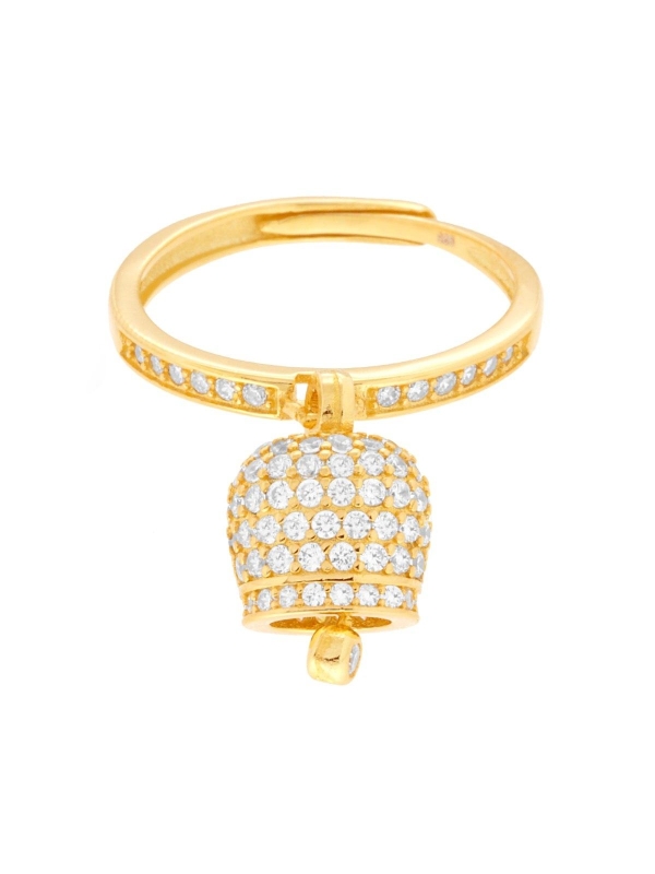 Acquista ora Anello campanella (tempesta zirconi) GOLD su elefantebianco.jewelry