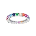 Anello veretta multicolore 3 mm