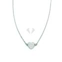 collana cuore love it in argento 925% (zirconi  bianchi)