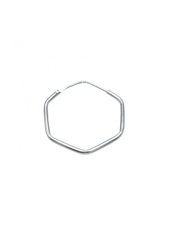 Acquista ora Orecchino esagonale su elefantebianco.jewelry