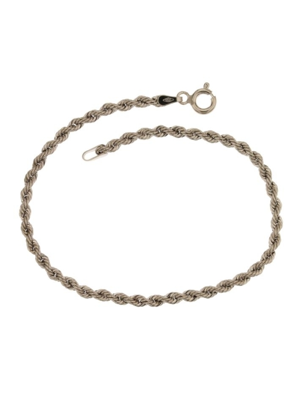 Acquista ora Bracciale fune corda oro 750 (3 misura) su elefantebianco.jewelry