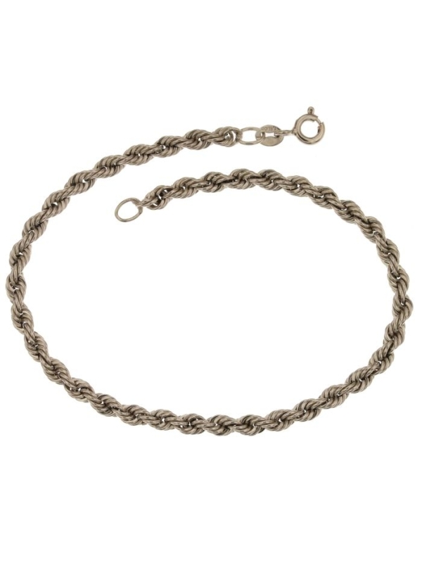 Acquista ora Bracciale fune corda oro 750 (4 misura) su elefantebianco.jewelry