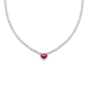 Collana romantic (rosso)