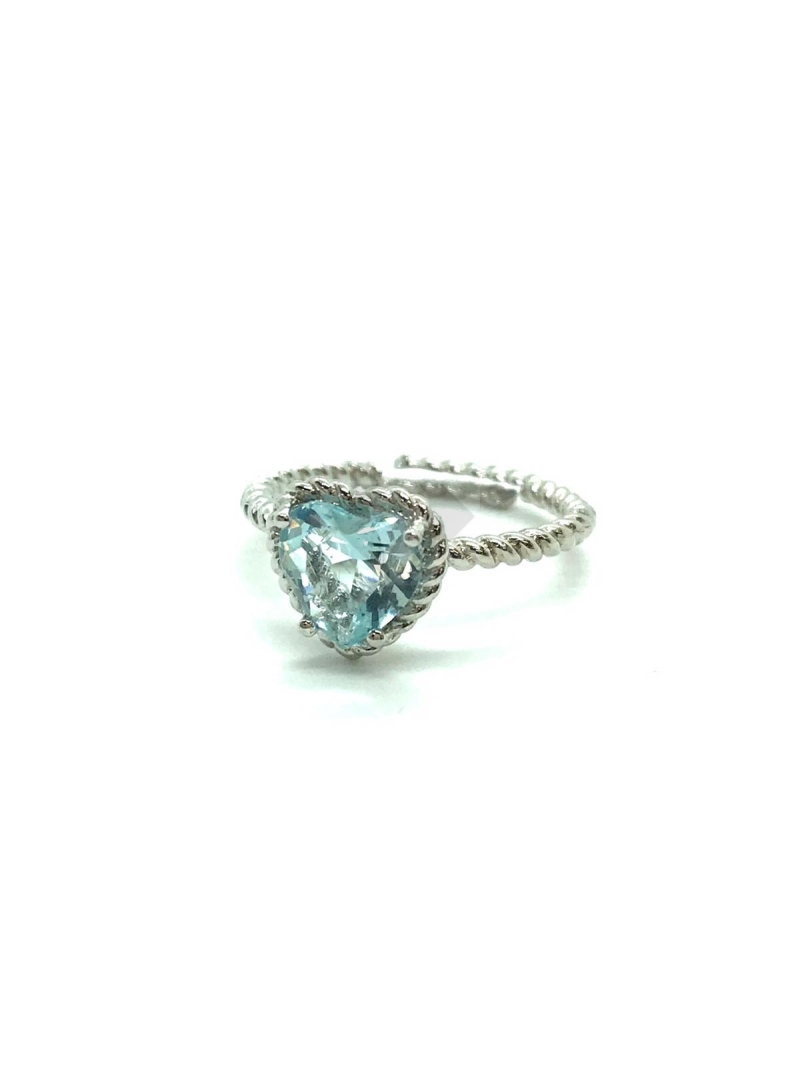 Acquista ora anello titanic (acquamarina) su elefantebianco.jewelry