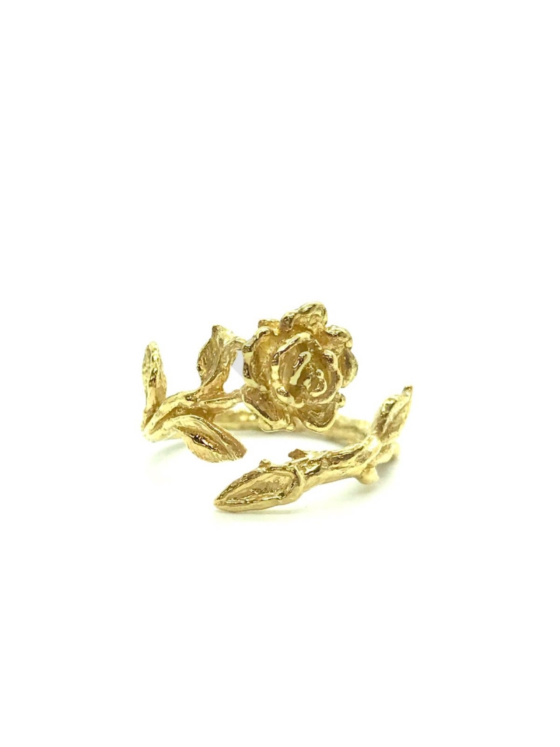 Acquista ora anello LA ROSA (GOLD) su elefantebianco.jewelry
