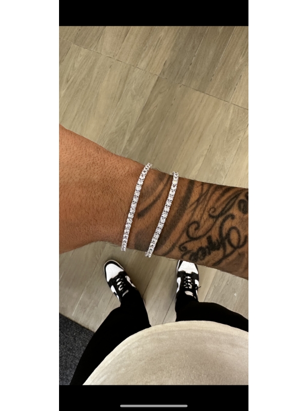 Acquista ora bracciale tennis 4 mm su elefantebianco.jewelry
