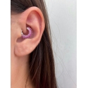 piercing  daith fucsia