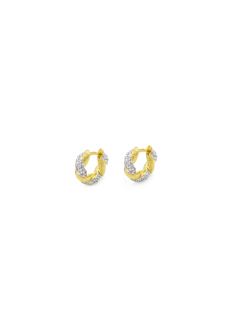 Acquista ora cerchietti linea gold intreccio su elefantebianco.jewelry