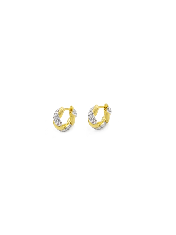Acquista ora cerchietti linea gold intreccio su elefantebianco.jewelry