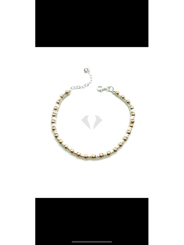 Acquista ora bracciale unisex pepite modello dodo gold rose 1 su elefantebianco.jewelry