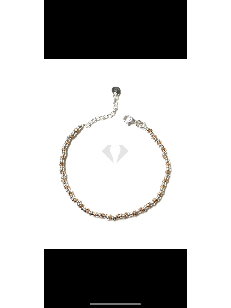 Acquista ora bracciale unisex  pepite modello dodo gold rose 6 su elefantebianco.jewelry