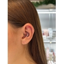 piercing daith o helix con quattro punto luce