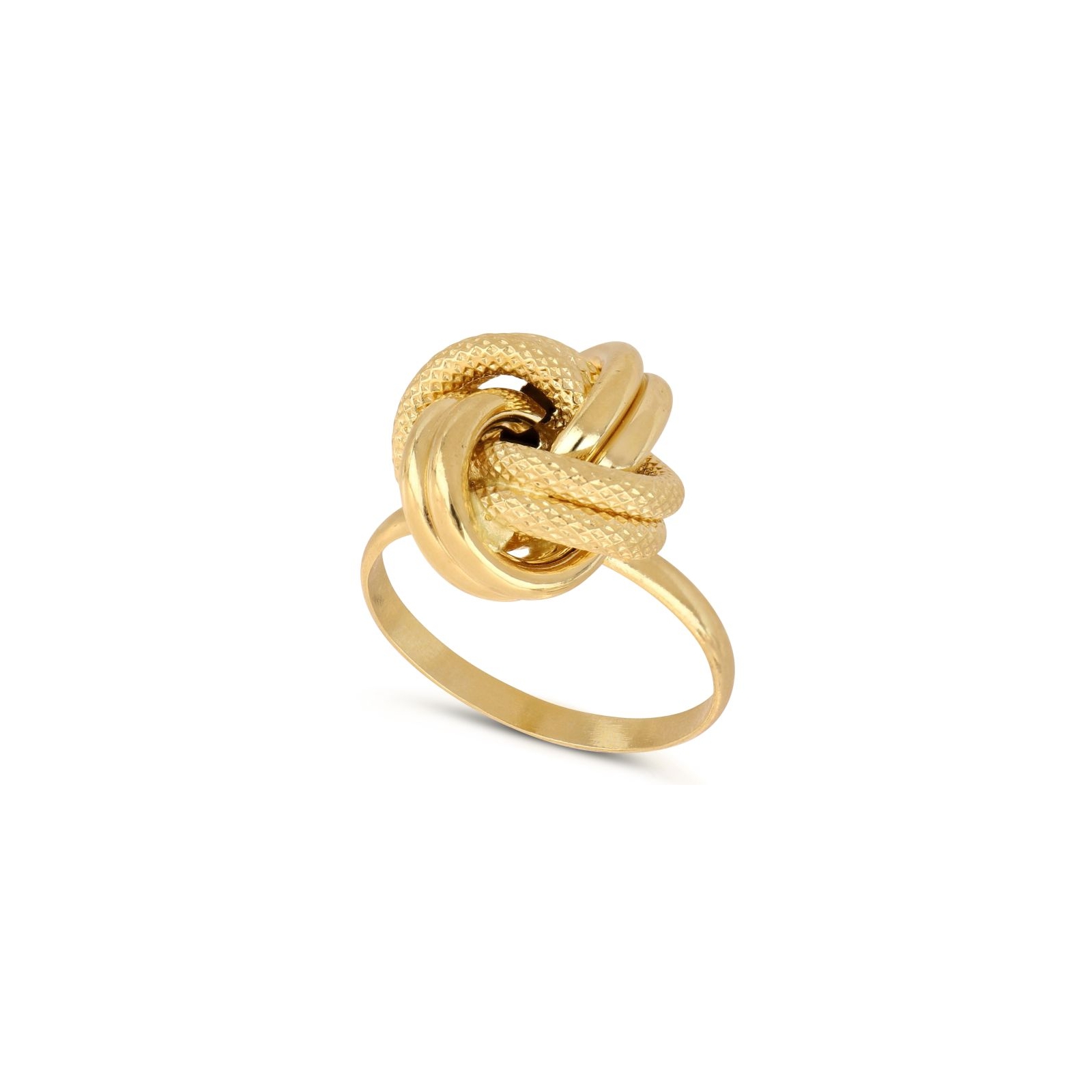 anello nodo oro 750