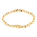 bracciale nodo oro 750