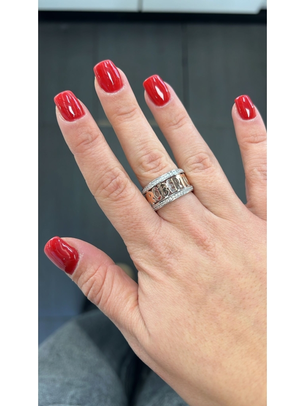 Acquista ora anello binario personalizzami su elefantebianco.jewelry