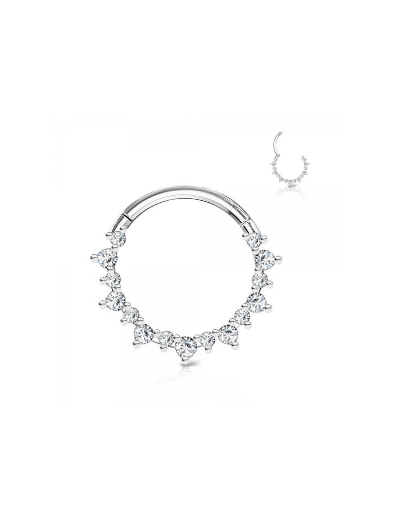 Acquista ora piercing cerchietto triangolino su elefantebianco.jewelry