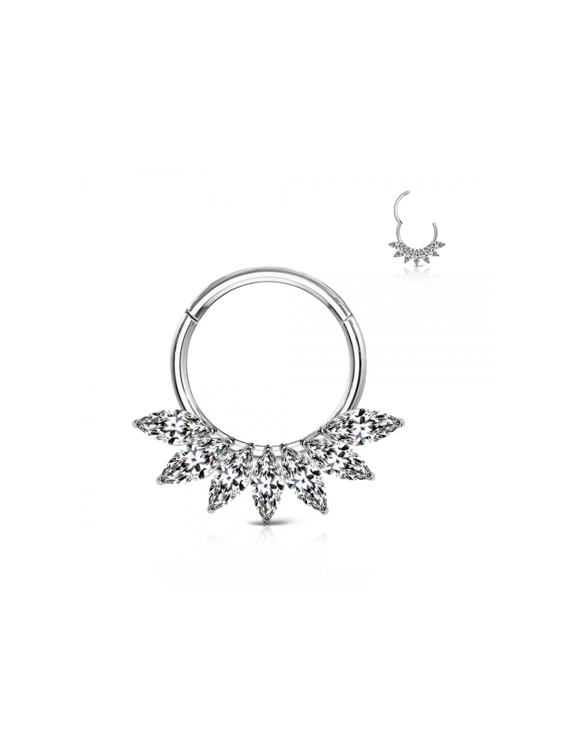 Acquista ora piercing cerchietto tropicale su elefantebianco.jewelry