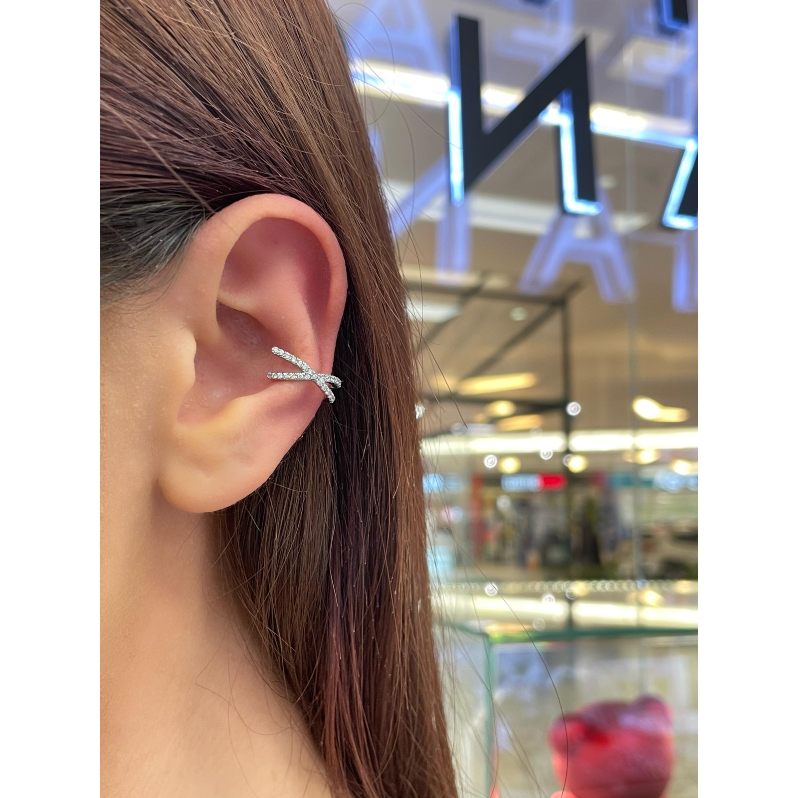 ear cuff incrocio