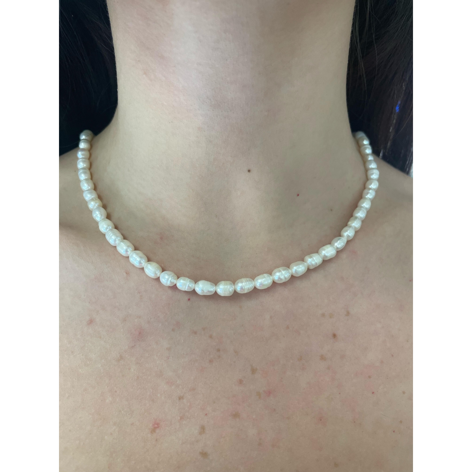 collana perle ovali
