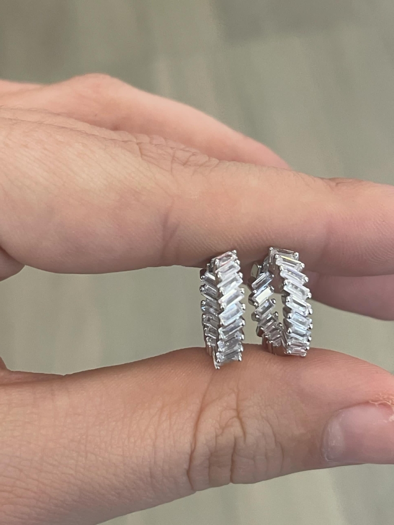 Acquista ora cerchietti ziz zag fronte retro su elefantebianco.jewelry