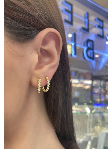 Acquista ora cerchietti zirconi trasversali su elefantebianco.jewelry