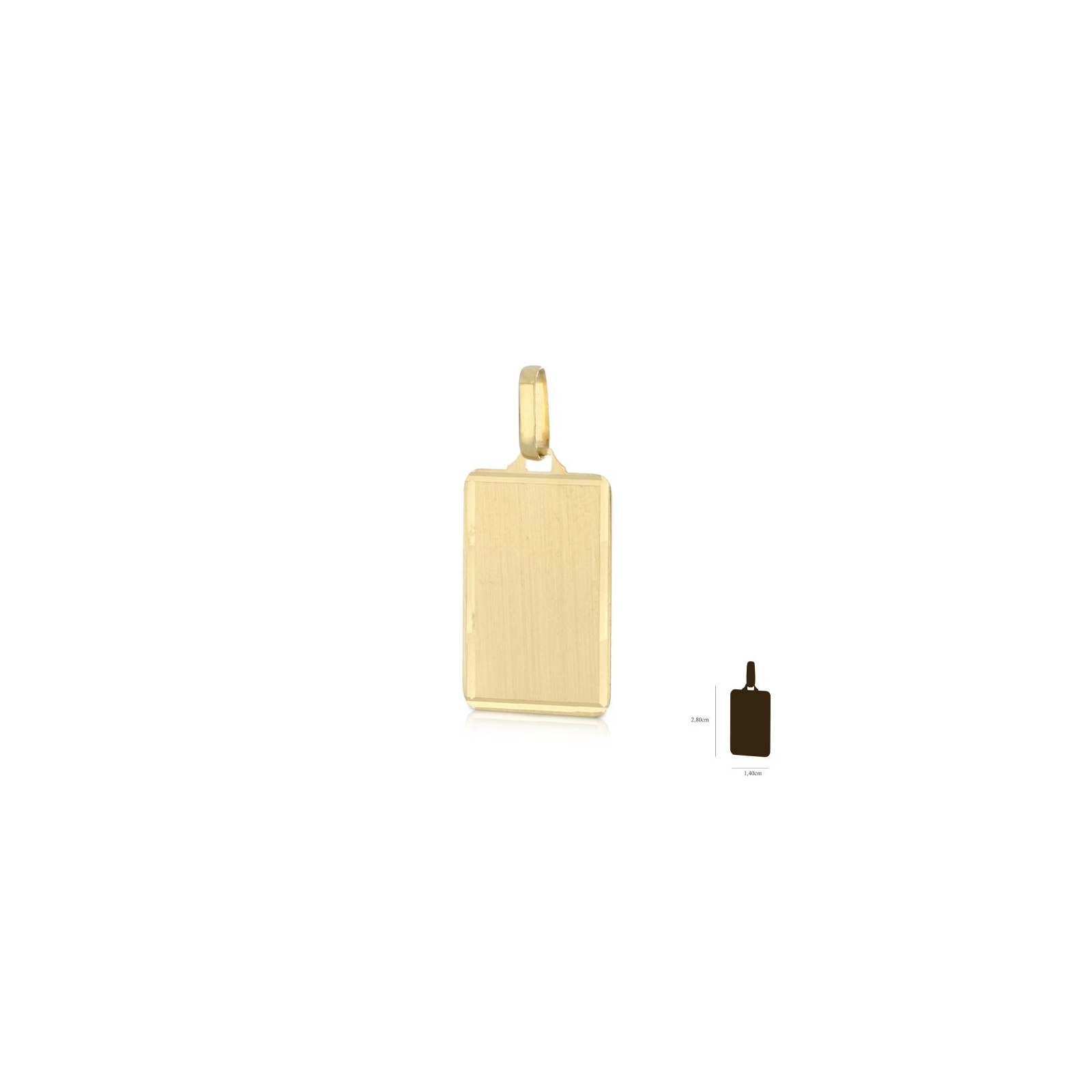 medaglia personalizzabile con fotoincisione oro 750