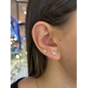 orecchini mini 4 petali