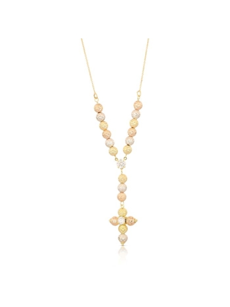 Acquista ora rosario milleluci con zircone oro 750 su elefantebianco.jewelry