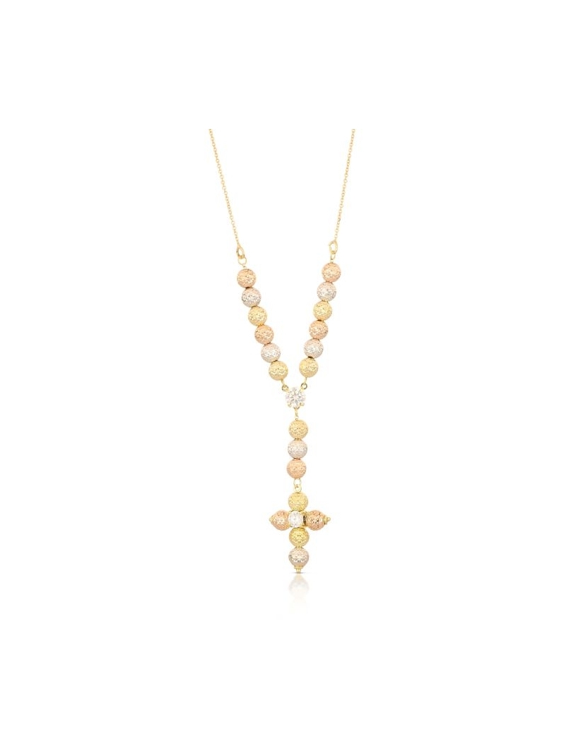 Acquista ora rosario milleluci con zircone oro 750 su elefantebianco.jewelry