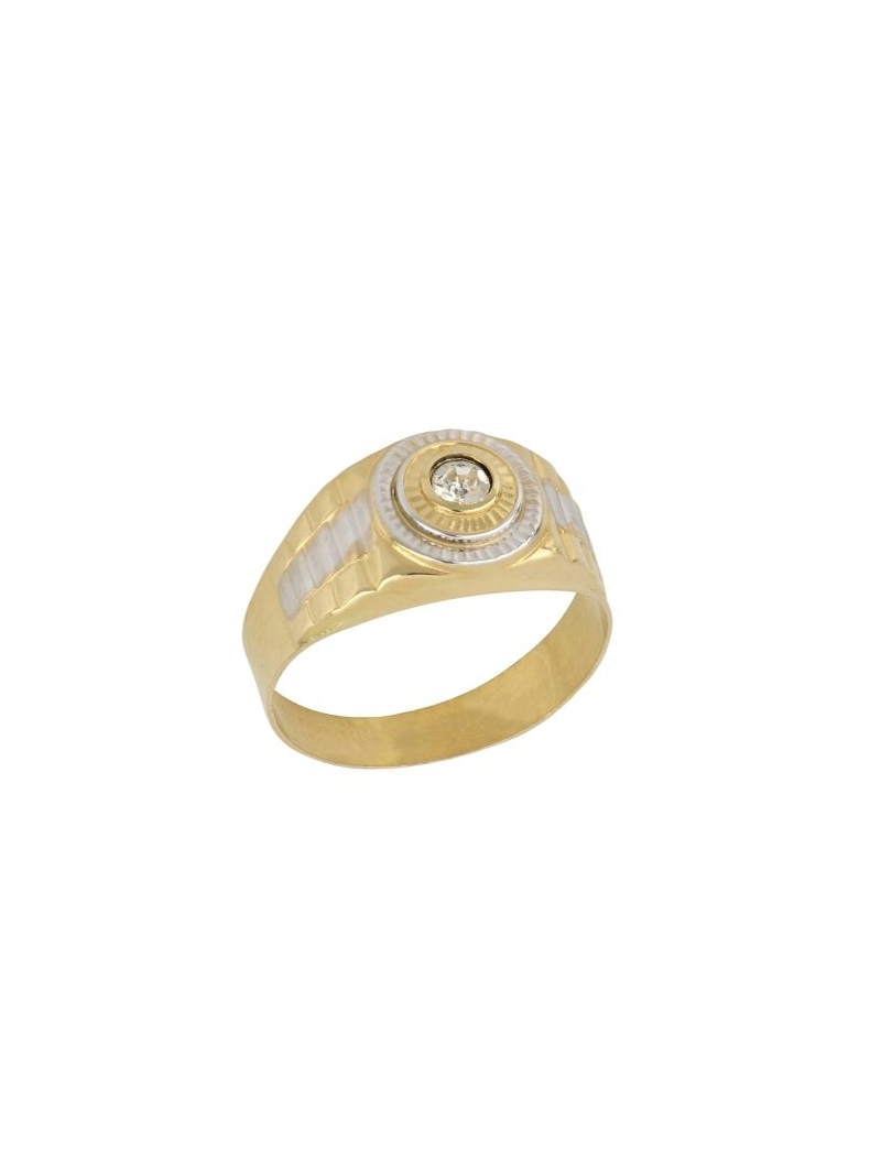 Acquista ora anello uomo solitario oro 750 su elefantebianco.jewelry