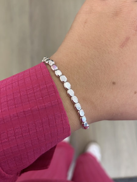 bracciale ovali bianco modello dodo