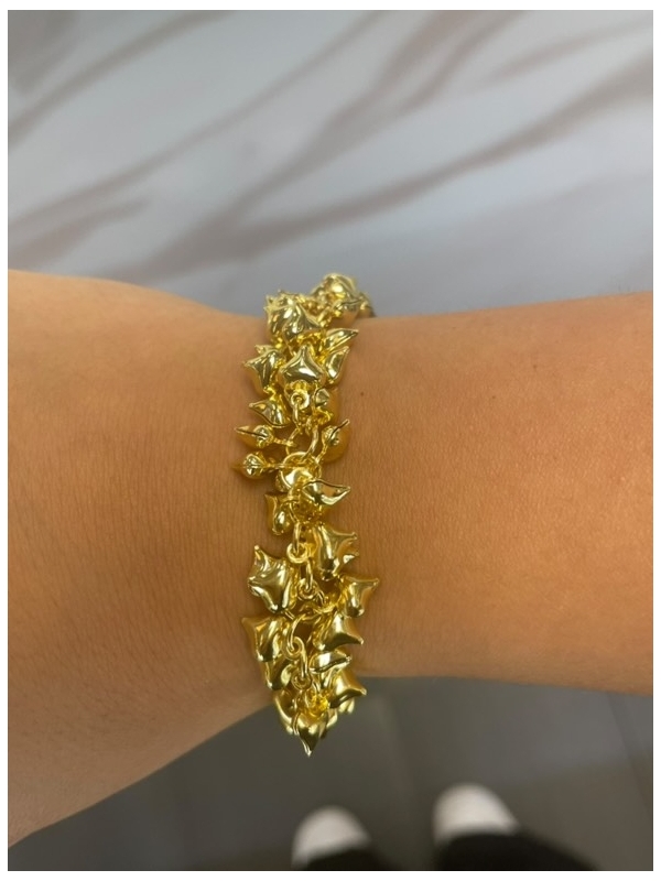 bracciale sonaglio e cuori
