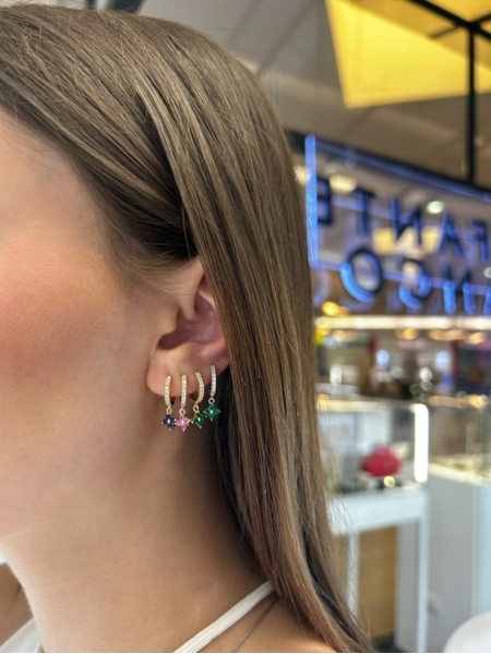 Acquista ora cerchietti pendente fiore su elefantebianco.jewelry
